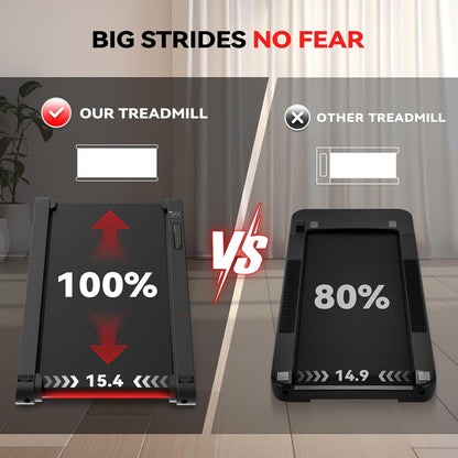 Walking Vibration Pad with Manual Incline